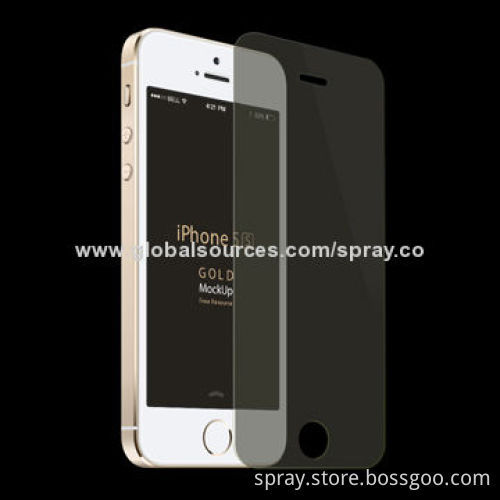 Scratch-proof Premium Tempered-glass Screen Protector for iPhone 5/5S/5C, with High-definition